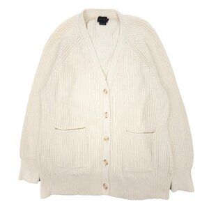 NEW Hatch Cotton Marlow Cardigan Button Down Knit Fisherman Sweater Maternity XL